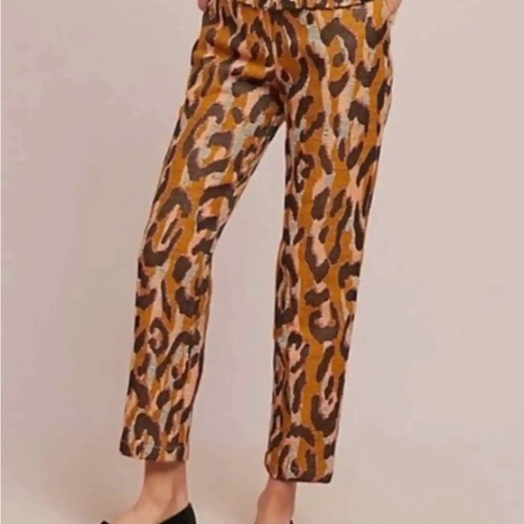 Anthropologie Pants - Anthropologie Cheetah Pants